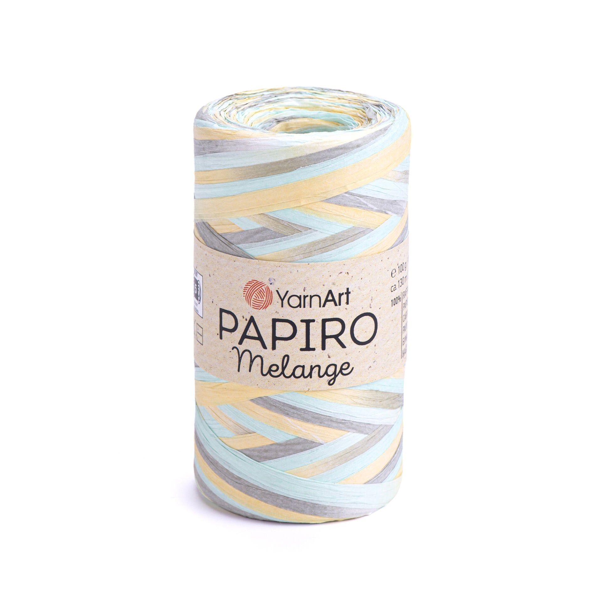 YARNART PAPIRO MELANGE - EBRULİ KAĞIT İP EBRULİ - 2306