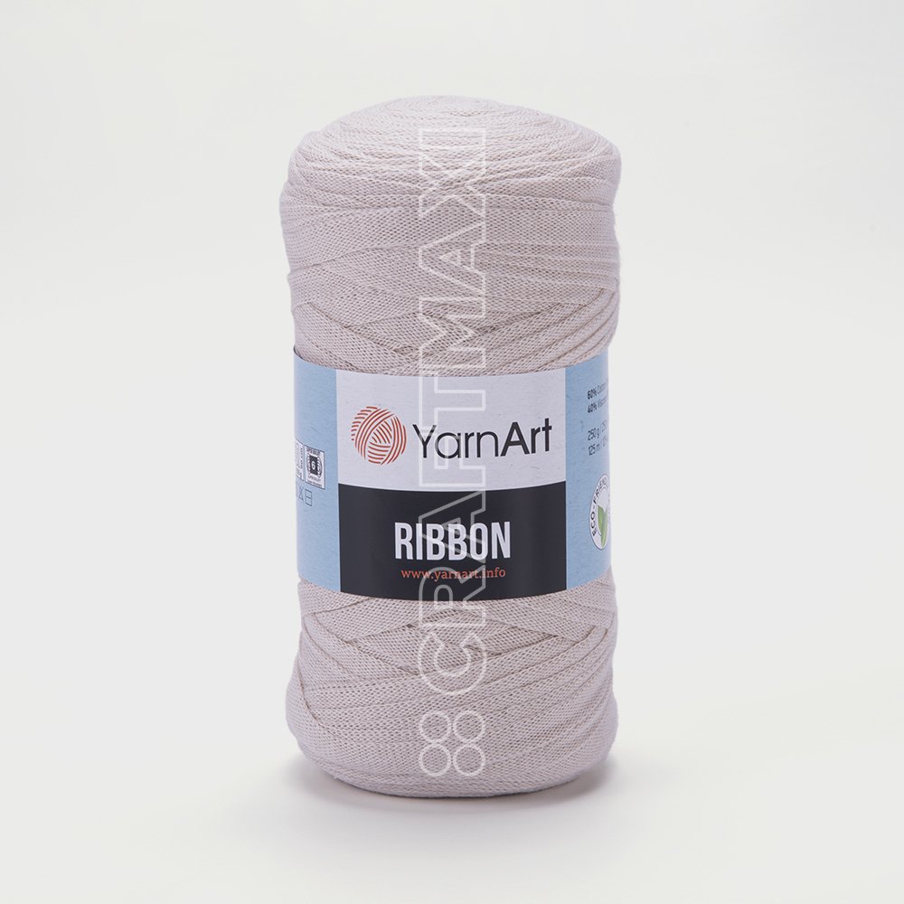 YARNART RIBBON - AKSESUAR EL ÖRGÜ İPİ KREM - 752