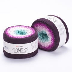 YARNART FLOWERS - EBRULİ EL ÖRGÜ İPİ EBRULİ - 301