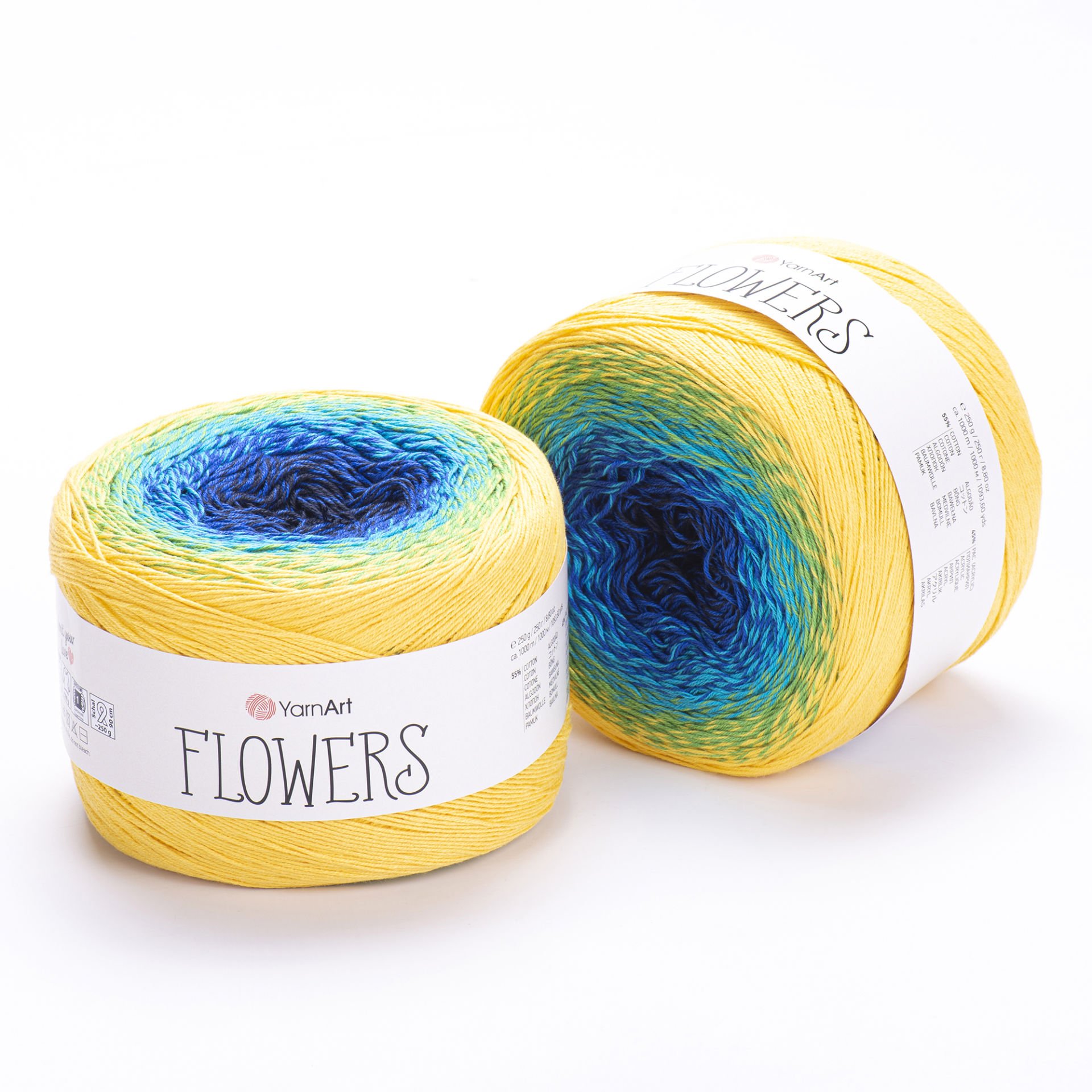 YARNART FLOWERS - EBRULİ EL ÖRGÜ İPİ EBRULİ - 304
