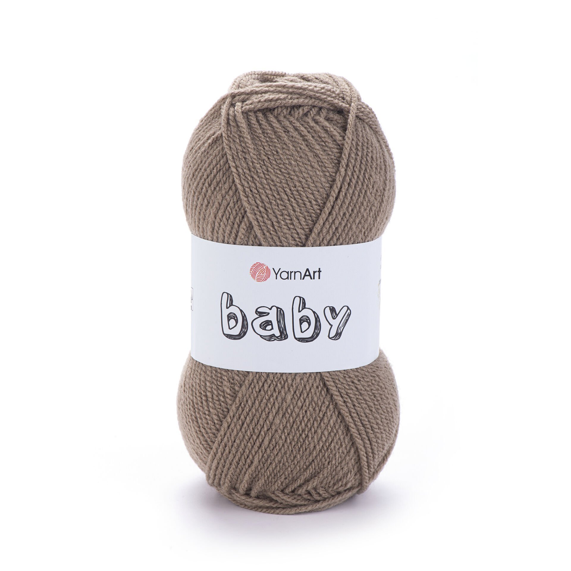 YARNART BABY - BEBEK EL ÖRGÜ İPİ VİZON - 218