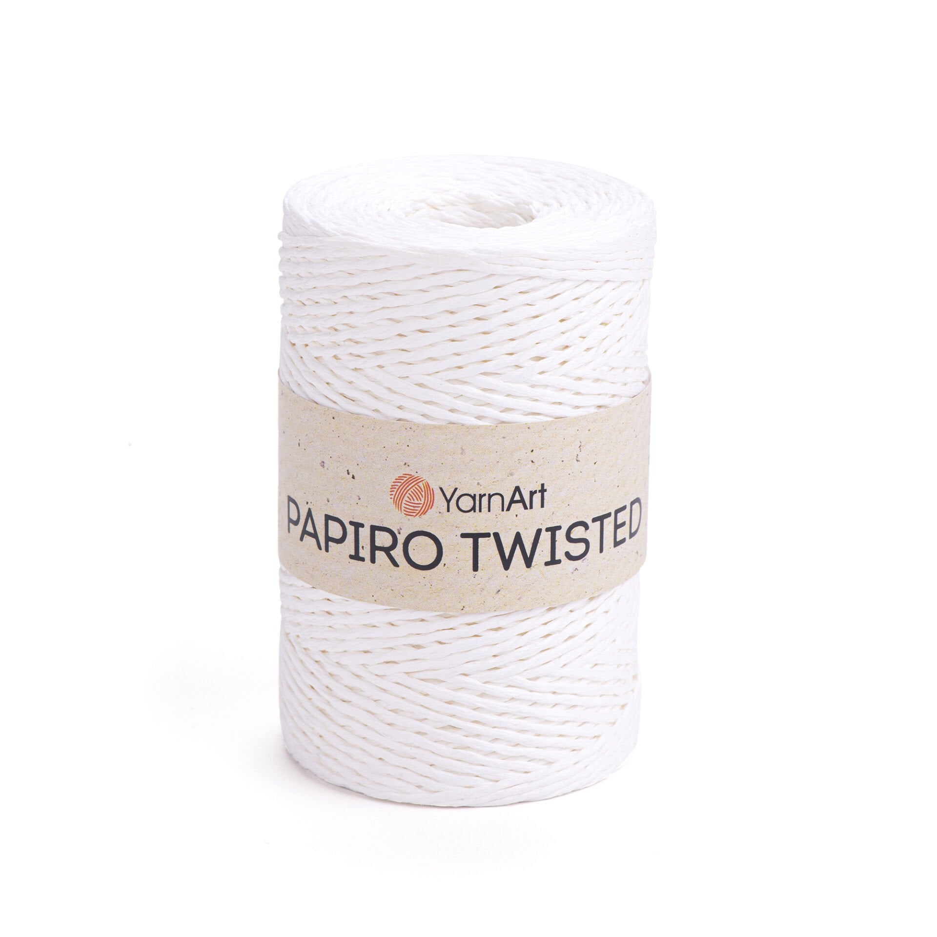 YARNART PAPIRO TWISTED - KAĞIT İP BEYAZ - 1311