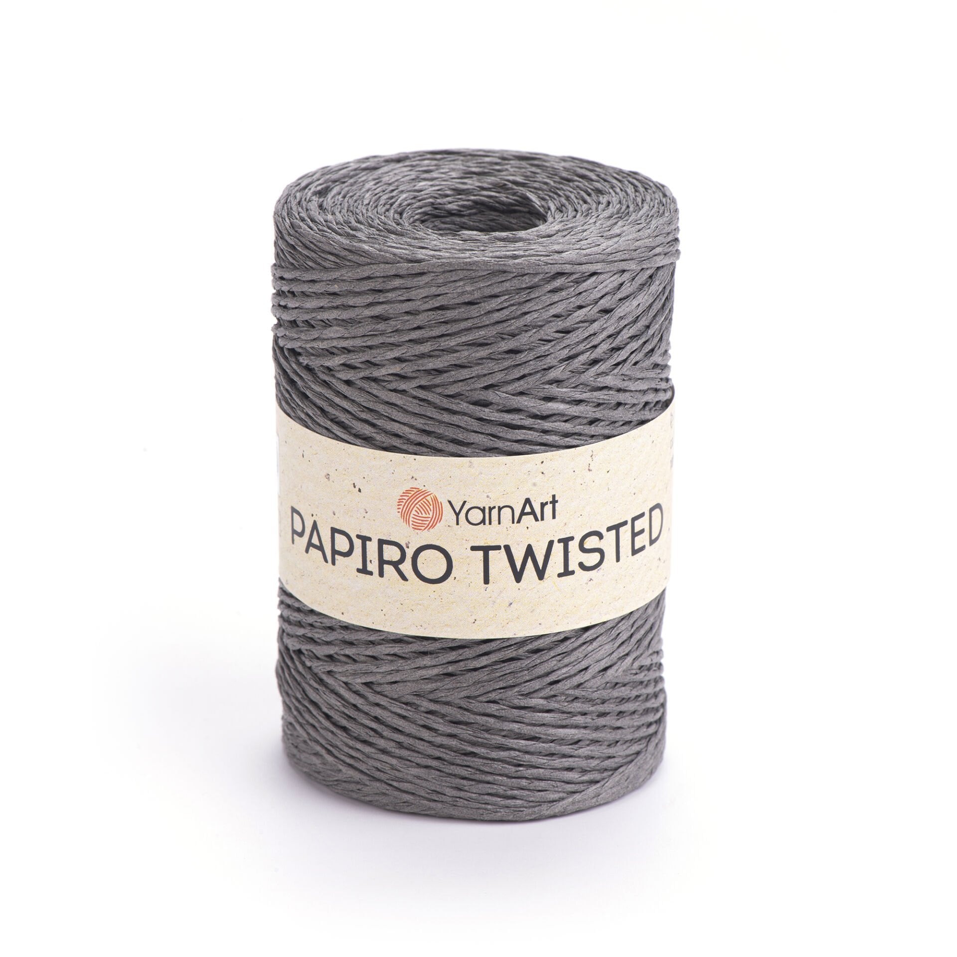 YARNART PAPIRO TWISTED - KAĞIT İP GRİ - 1321