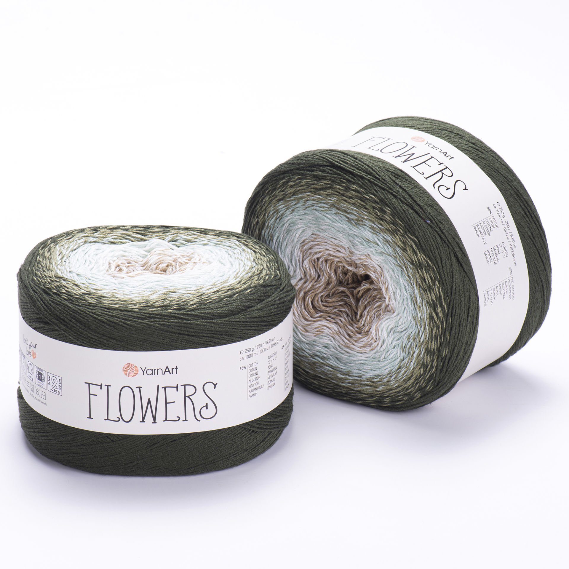 YARNART FLOWERS - EBRULİ EL ÖRGÜ İPİ EBRULİ - 311