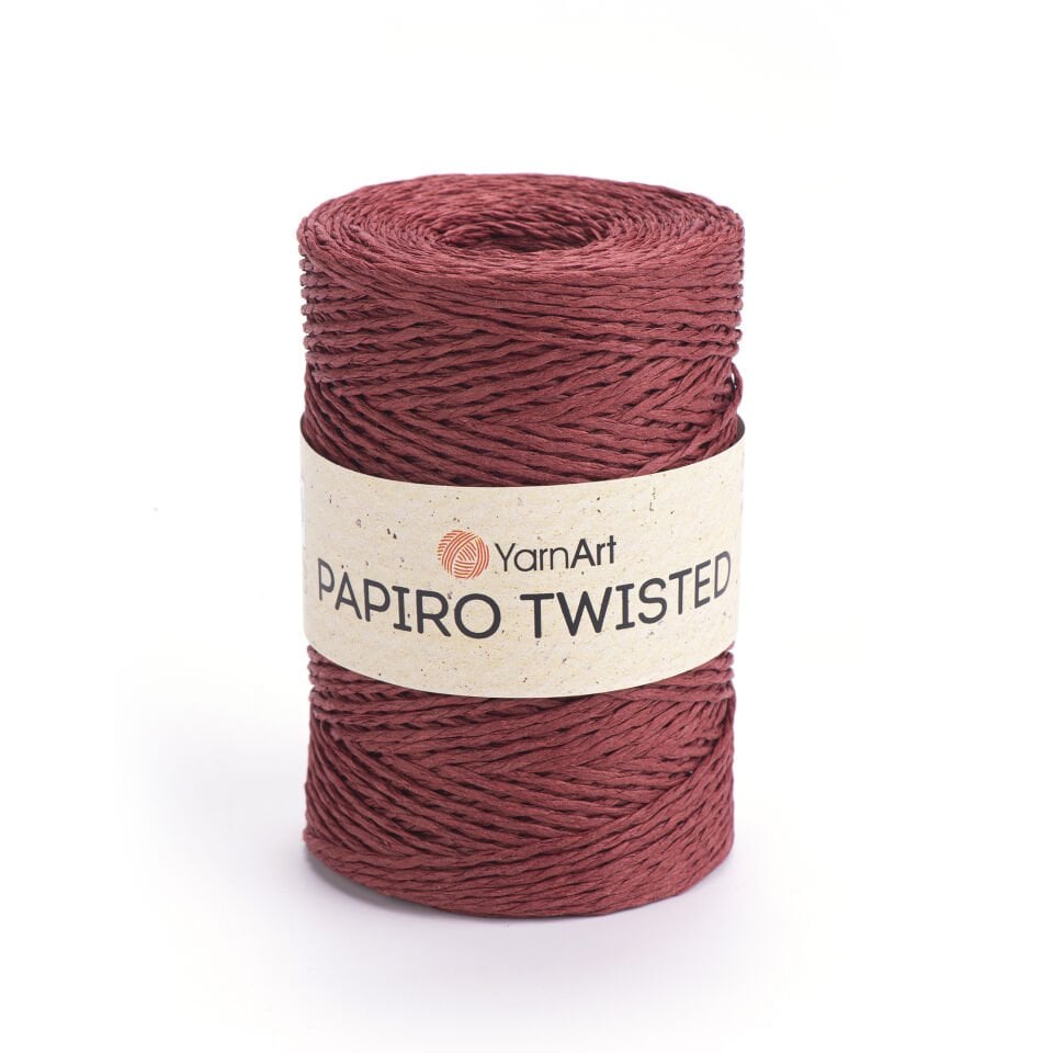 YARNART PAPIRO TWISTED - KAĞIT İP KİREMİT - 1320