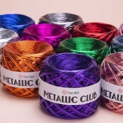YARNART METALLIC CLUB - ÖRGÜ İPİ 8102 - GÜMÜŞ