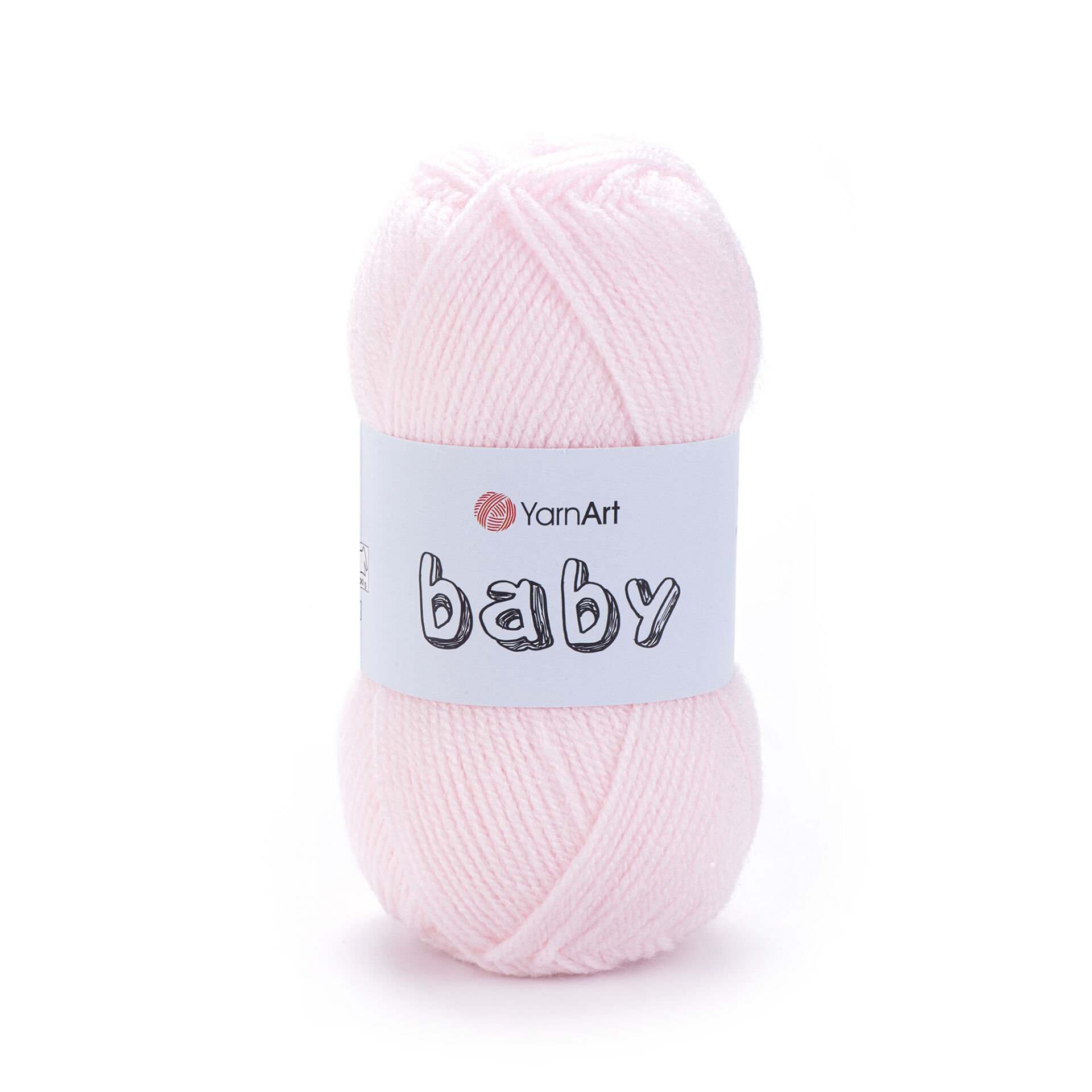 YARNART BABY - BEBEK EL ÖRGÜ İPİ TOZ PEMBE - 853