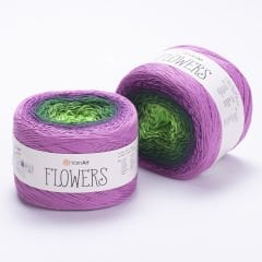 YARNART FLOWERS - EBRULİ EL ÖRGÜ İPİ EBRULİ - 313