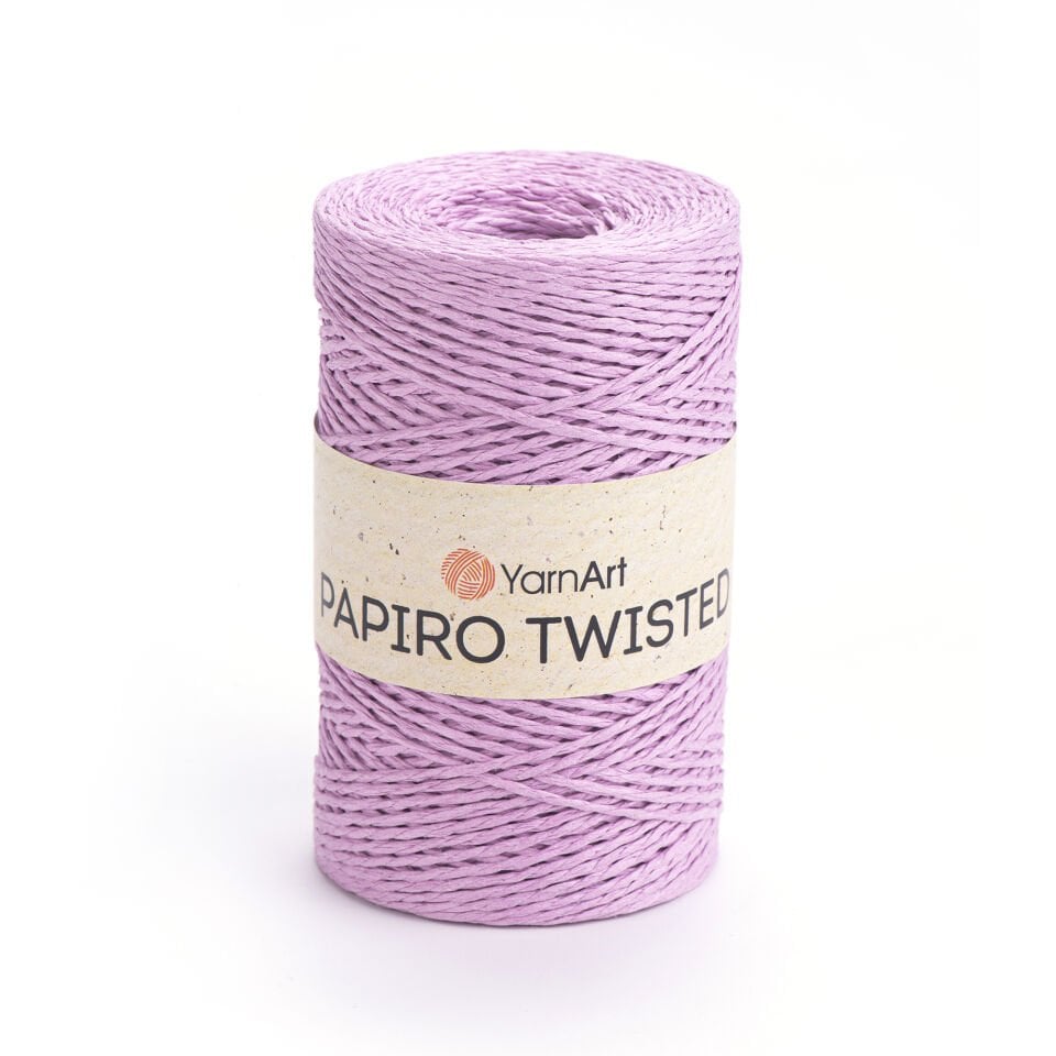 YARNART PAPIRO TWISTED - KAĞIT İP LİLA - 1308