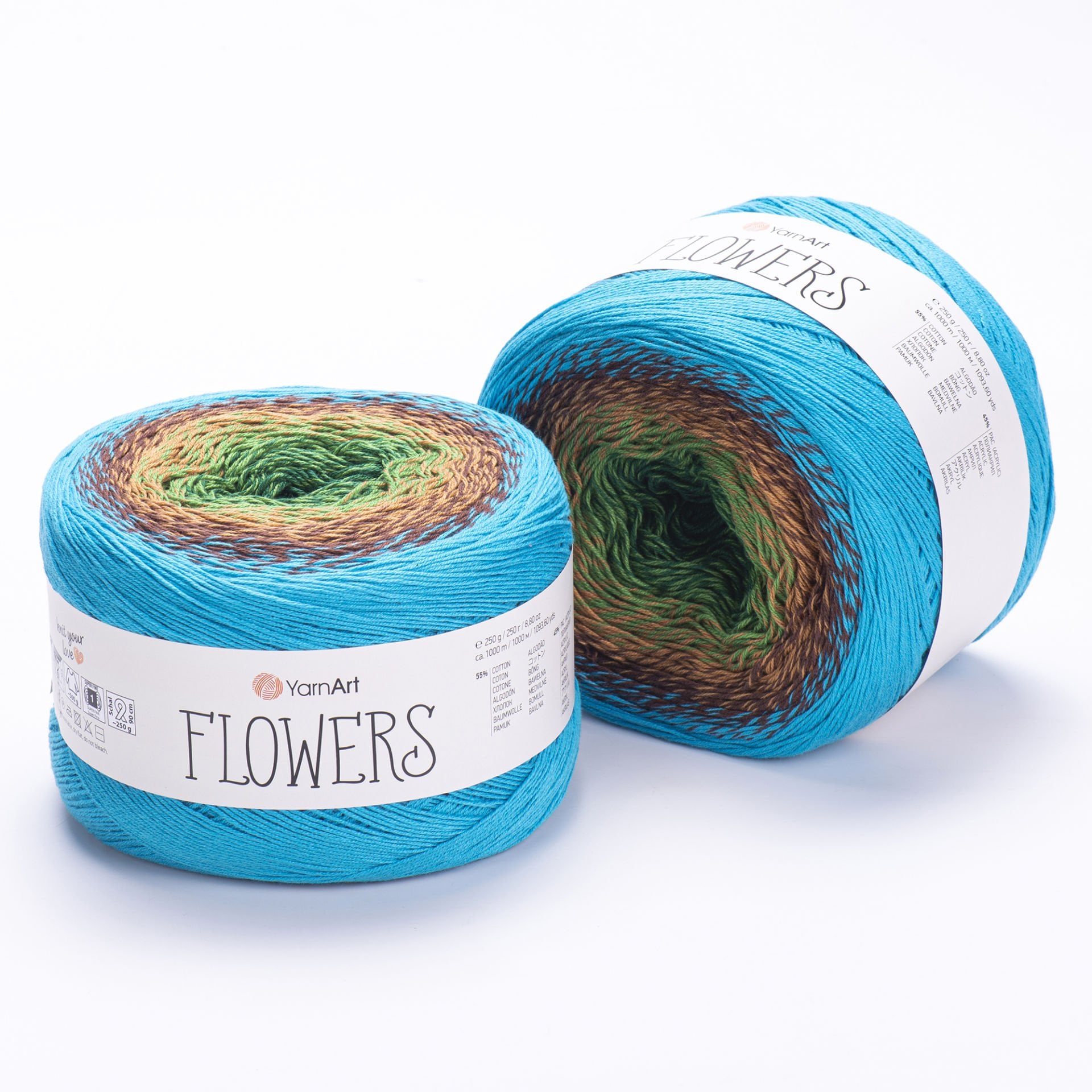 YARNART FLOWERS - EBRULİ EL ÖRGÜ İPİ EBRULİ - 314