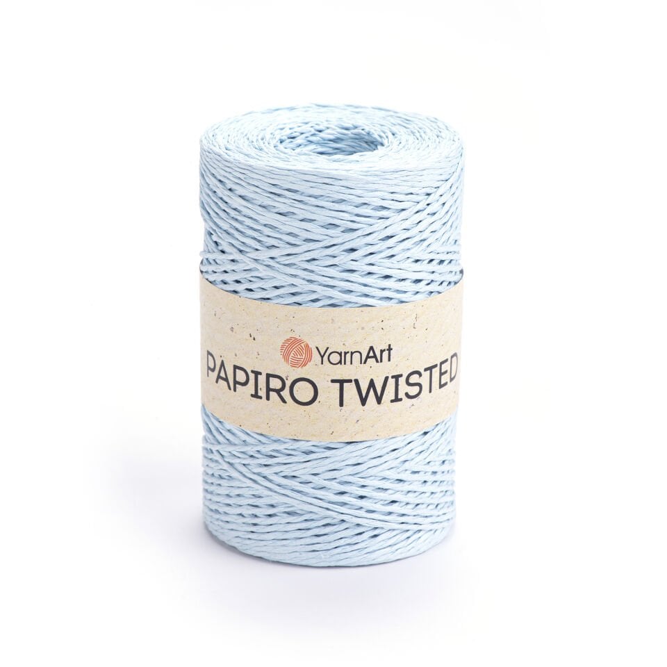 YARNART PAPIRO TWISTED - KAĞIT İP MAVİ - 1314
