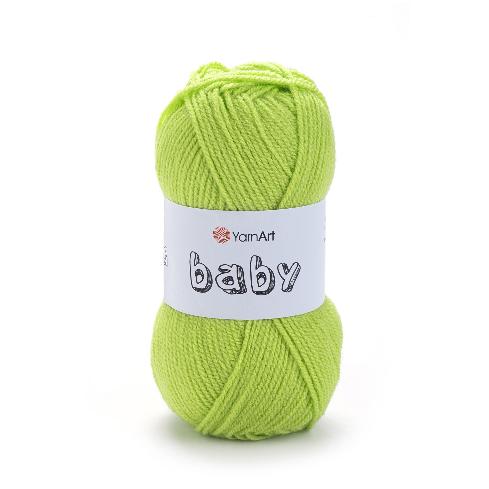 YARNART BABY - BEBEK EL ÖRGÜ İPİ FISTIK YEŞİLİ - 13854