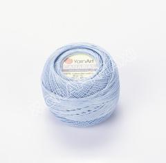 YARNART CANARIAS - MERSERİZE DANTEL İPİ BEBE MAVİSİ - 4917