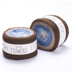 YARNART FLOWERS - EBRULİ EL ÖRGÜ İPİ EBRULİ - 320