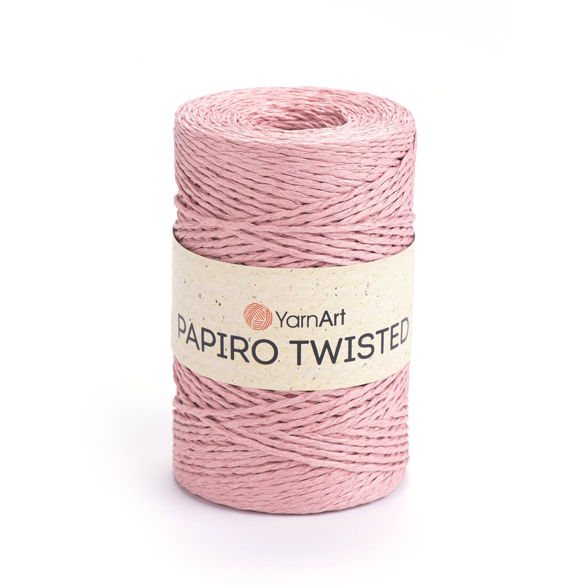 YARNART PAPIRO TWISTED - KAĞIT İP PEMBE - 1326