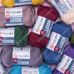 YARNART LUXOR - EL ÖRGÜ İPİ KİREMİT - 1225