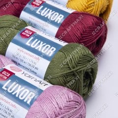 YARNART LUXOR - EL ÖRGÜ İPİ KREM - 1201