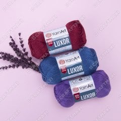 YARNART LUXOR - EL ÖRGÜ İPİ KREM - 1201