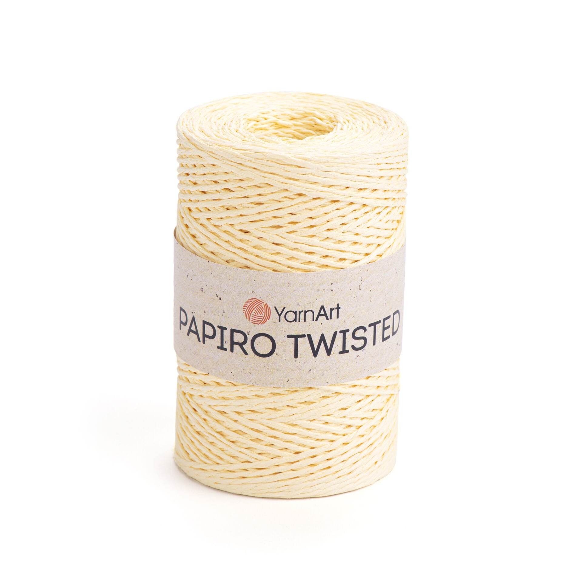 YARNART PAPIRO TWISTED - KAĞIT İP SARI - 1313