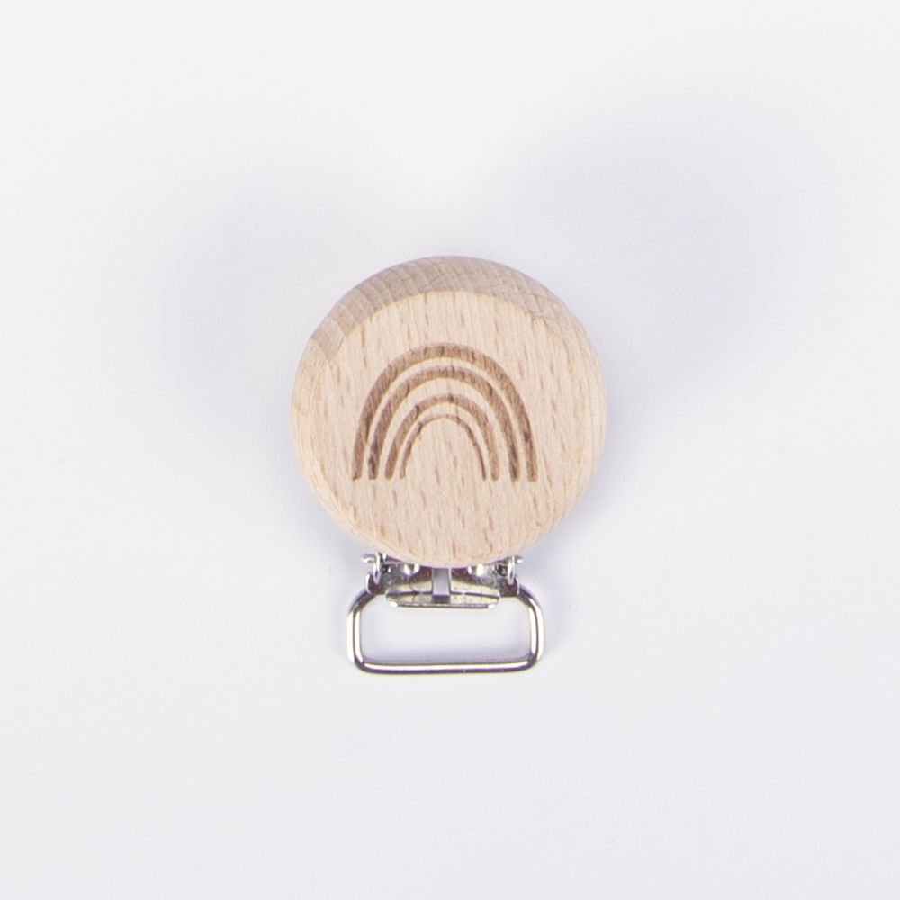 AHŞAP EMZİK ZİNCİRİ KLİPSİ GÖKKUŞAĞI