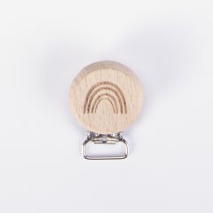 AHŞAP EMZİK ZİNCİRİ KLİPSİ GÖKKUŞAĞI