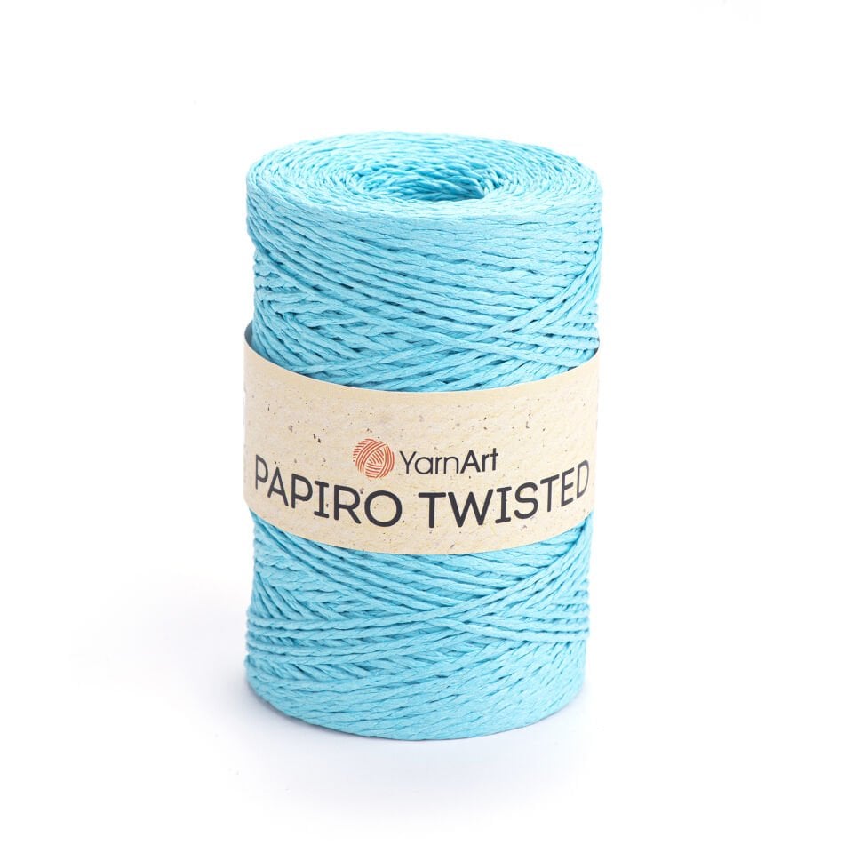 YARNART PAPIRO TWISTED - KAĞIT İP TURKUAZ - 1304