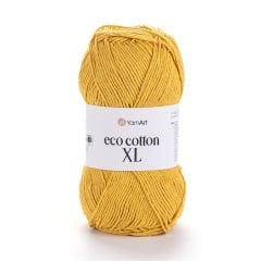 YARNART ECO COTTON XL - EL ÖRGÜ İPİ SARI - 764