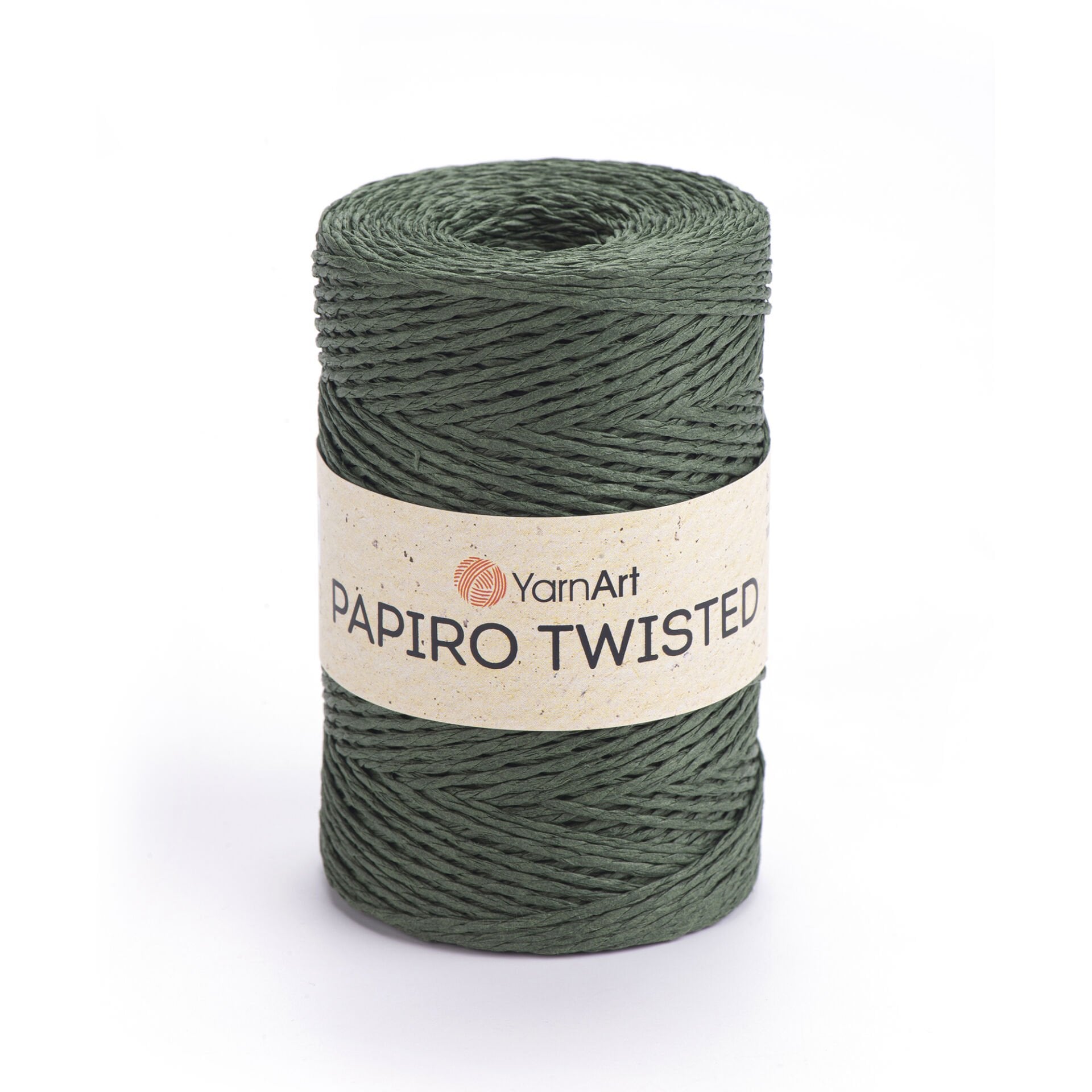 YARNART PAPIRO TWISTED - KAĞIT İP YEŞİL - 1312