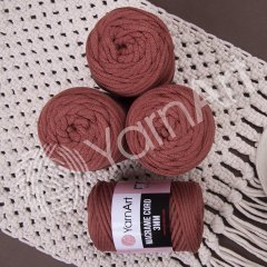 YARNART MACRAME CORD 3 MM - MAKROME EL ÖRGÜ İPİ MAVİ - 795
