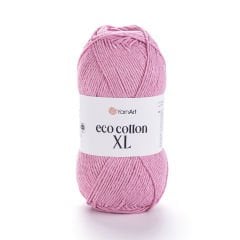 YARNART ECO COTTON XL - EL ÖRGÜ İPİ PEMBE - 766