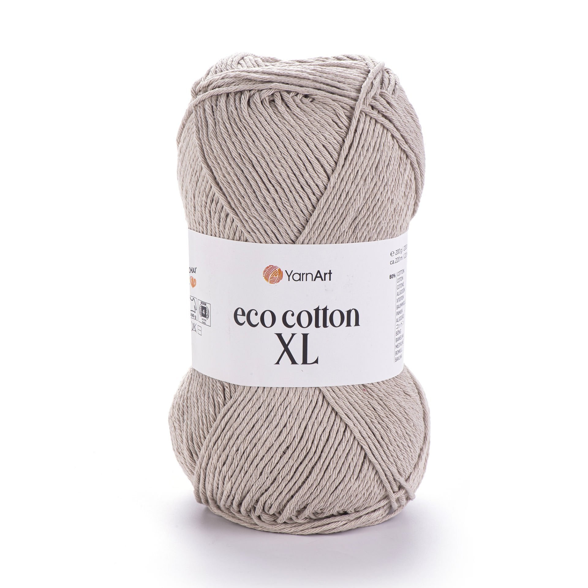 YARNART ECO COTTON XL - EL ÖRGÜ İPİ KUM BEJİ - 768