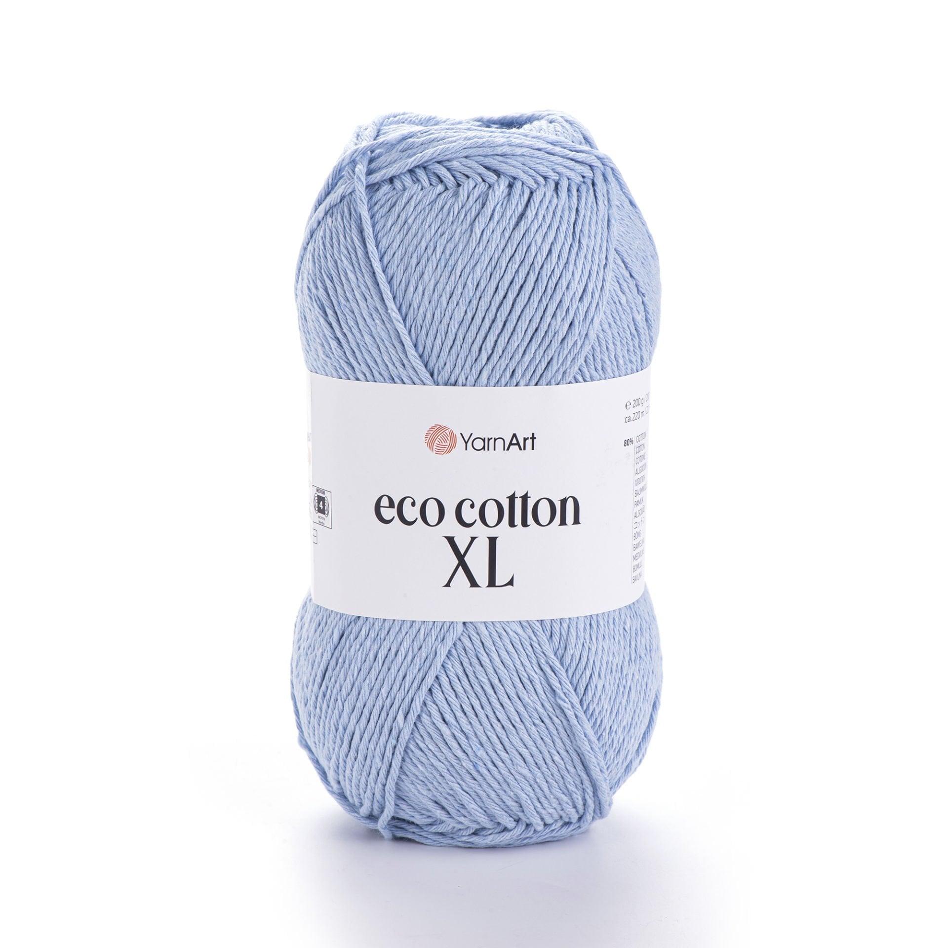 YARNART ECO COTTON XL - EL ÖRGÜ İPİ BEBE MAVİSİ - 770