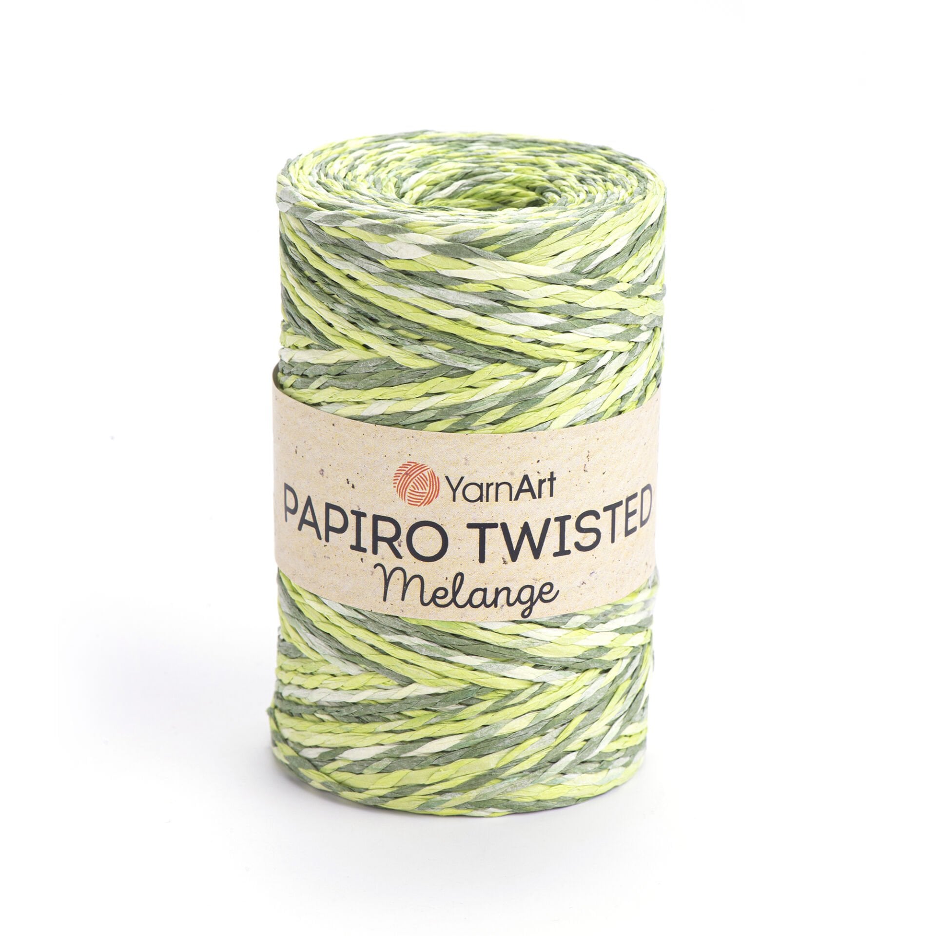 YARNART PAPIRO TWISTED MELANGE - EBRULİ KAĞIT İP EBRULİ - 2302