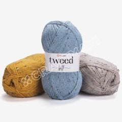 YARNART TWEED - KIRÇILLI EL ÖRGÜ İPİ