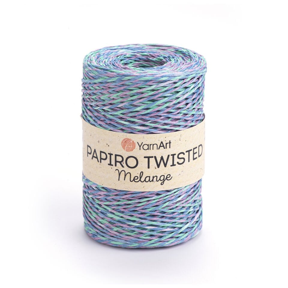 YARNART PAPIRO TWISTED MELANGE - EBRULİ KAĞIT İP EBRULİ - 2305
