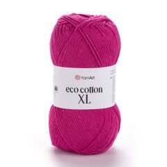 YARNART ECO COTTON XL - EL ÖRGÜ İPİ FUŞYA - 775