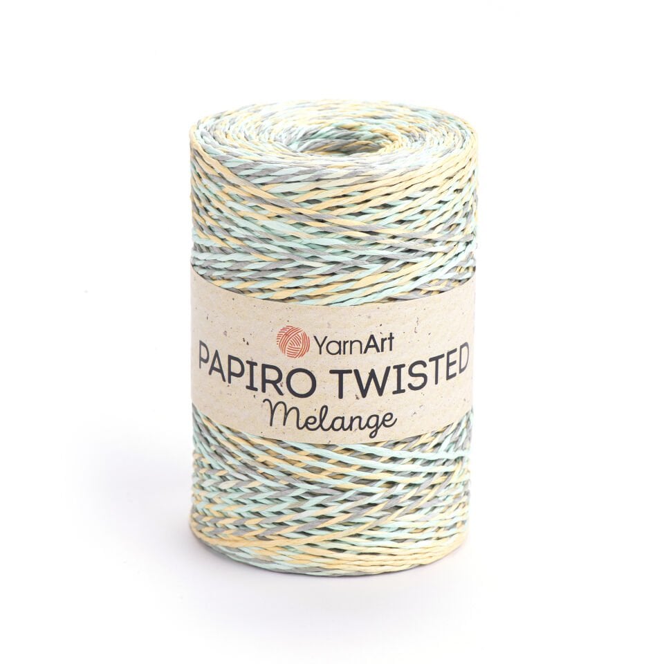 YARNART PAPIRO TWISTED MELANGE - EBRULİ KAĞIT İP EBRULİ - 2306
