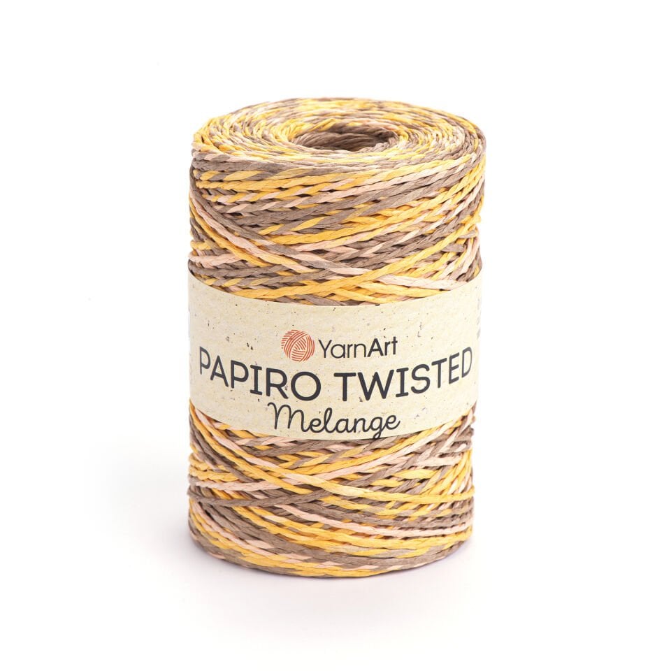 YARNART PAPIRO TWISTED MELANGE - EBRULİ KAĞIT İP EBRULİ - 2308