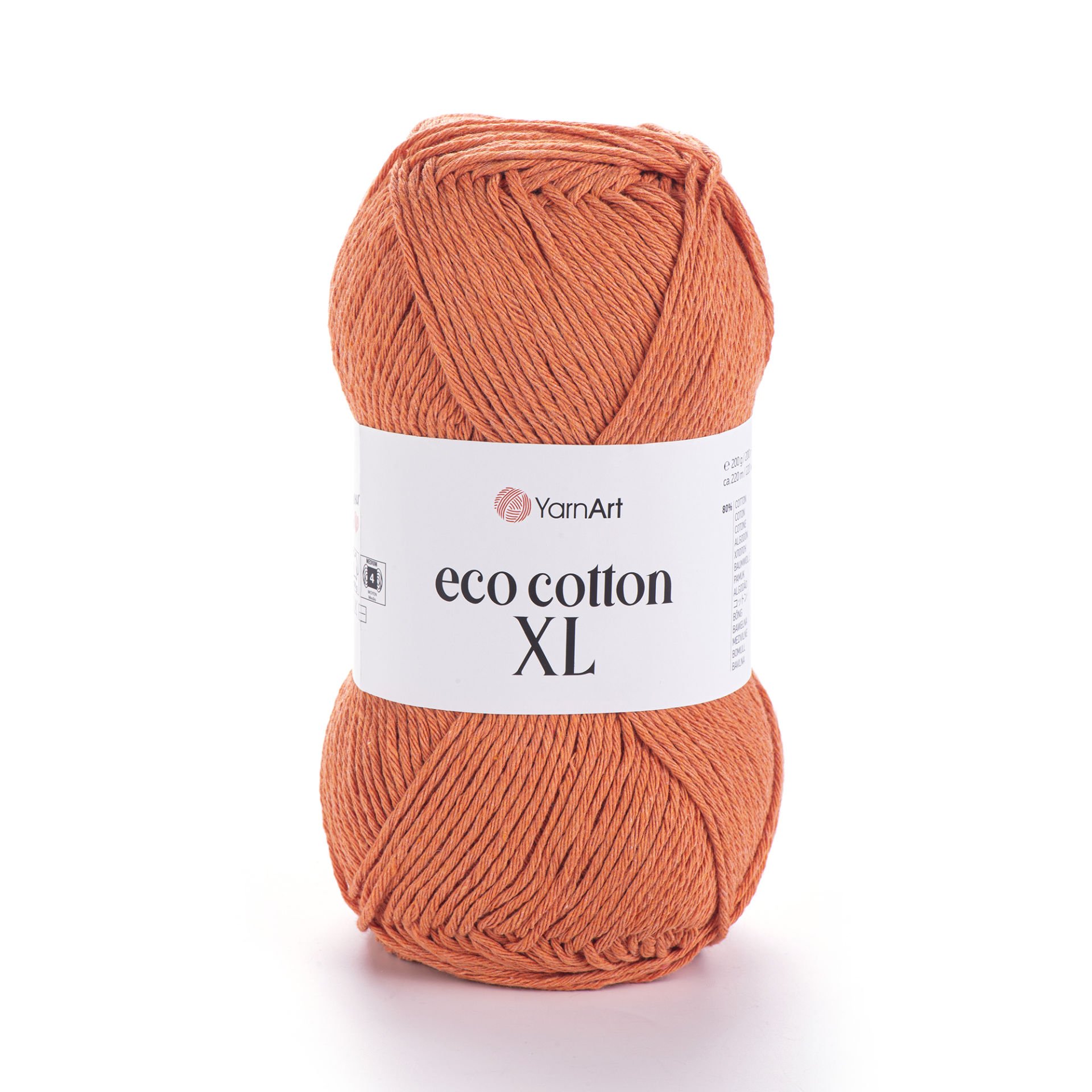 YARNART ECO COTTON XL - EL ÖRGÜ İPİ TURUNCU - 779