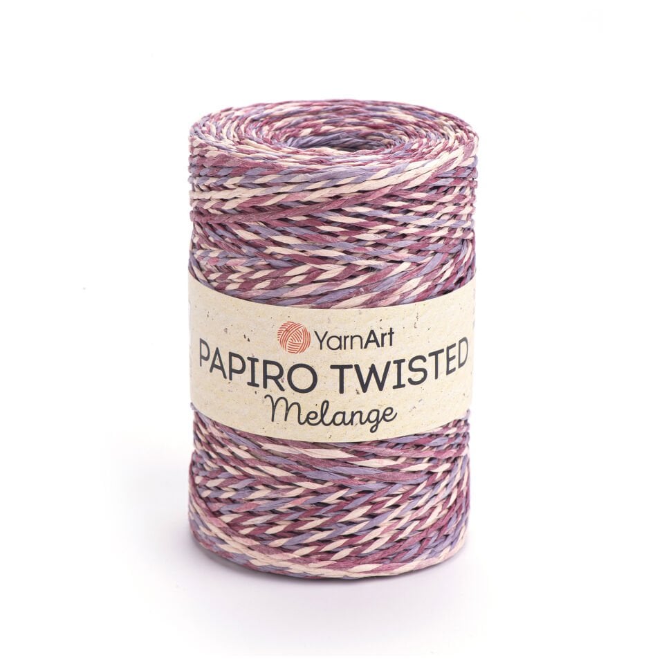 YARNART PAPIRO TWISTED MELANGE - EBRULİ KAĞIT İP EBRULİ - 2310