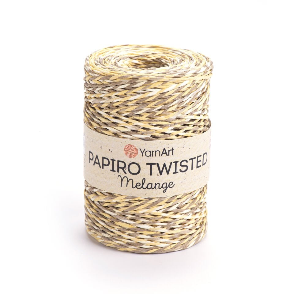 YARNART PAPIRO TWISTED MELANGE - EBRULİ KAĞIT İP EBRULİ - 2313