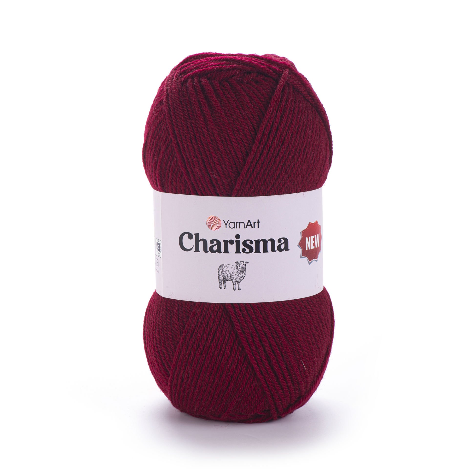 YARNART CHARISMA - EL ÖRGÜ İPİ KOYU KIRMIZI - 3024