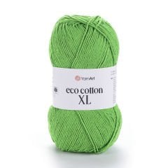 YARNART ECO COTTON XL - EL ÖRGÜ İPİ AÇIK YEŞİL - 802