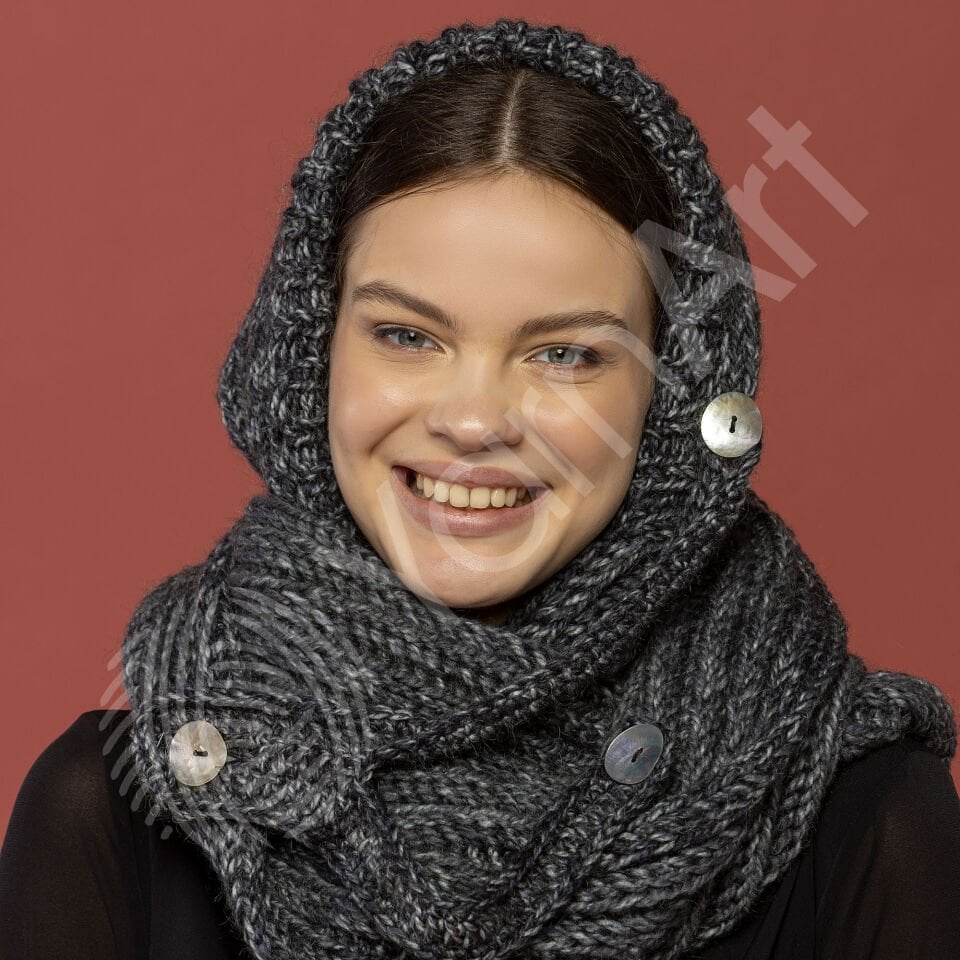 YARNART ANDES DENIM - ÖRGÜ İPİ SİYAH - 5102