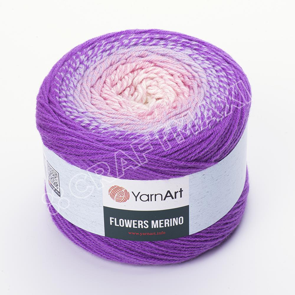 YARNART FLOWERS MERINO - EBRULİ EL ÖRGÜ İPİ EBRULİ - 531