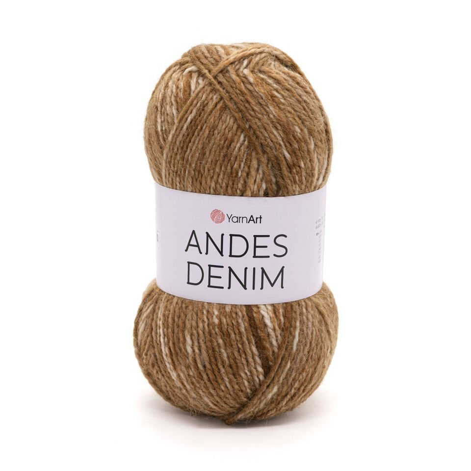 YARNART ANDES DENIM - ÖRGÜ İPİ KAHVERENGİ - 5106