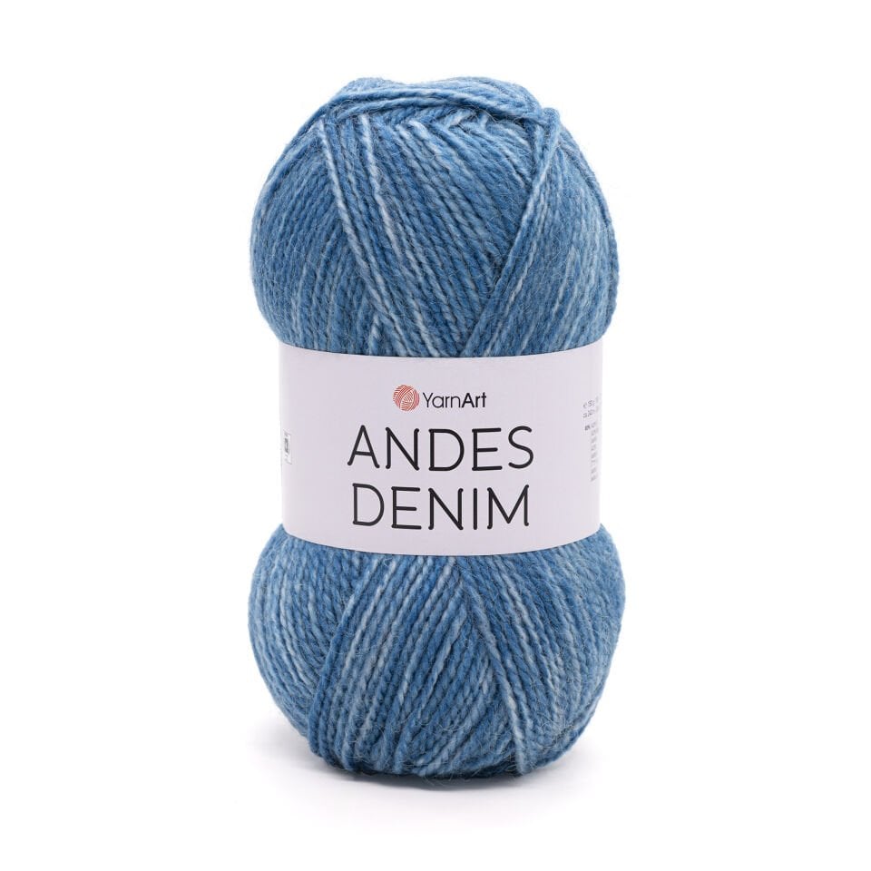 YARNART ANDES DENIM - ÖRGÜ İPİ MAVİ - 5101