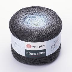 YARNART FLOWERS MERINO - EBRULİ EL ÖRGÜ İPİ EBRULİ - 550