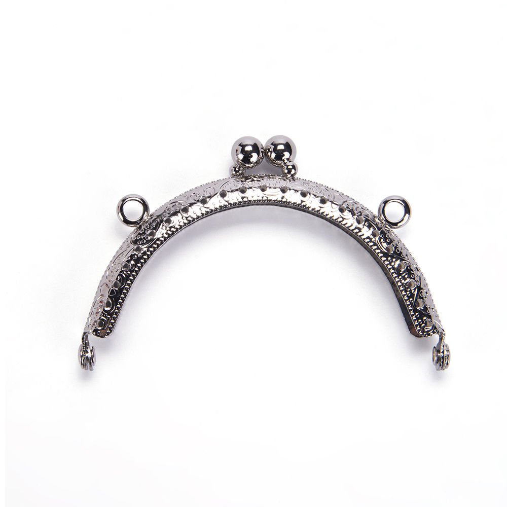 OVAL DELİKLİ BURS 8,5 CM GÜMÜŞ