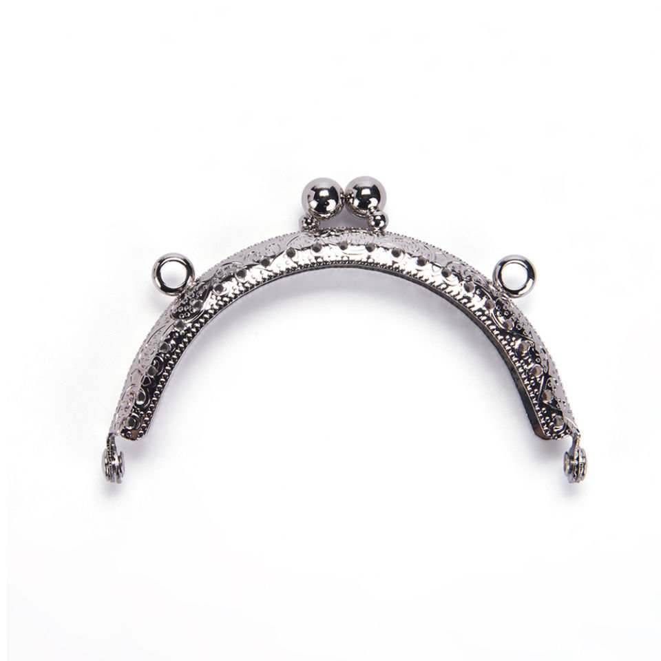 OVAL DELİKLİ BURS 8,5 CM GÜMÜŞ